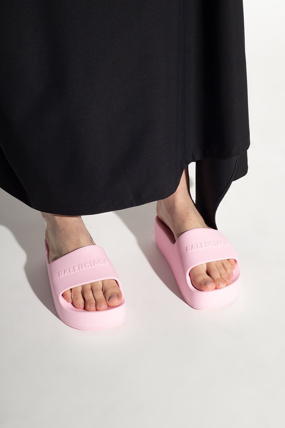 Pink ‘chunky Platform Slides Balenciaga Vitkac Gb